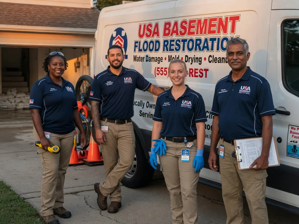 Basement Flood Cleanup company in Summerfield, LA