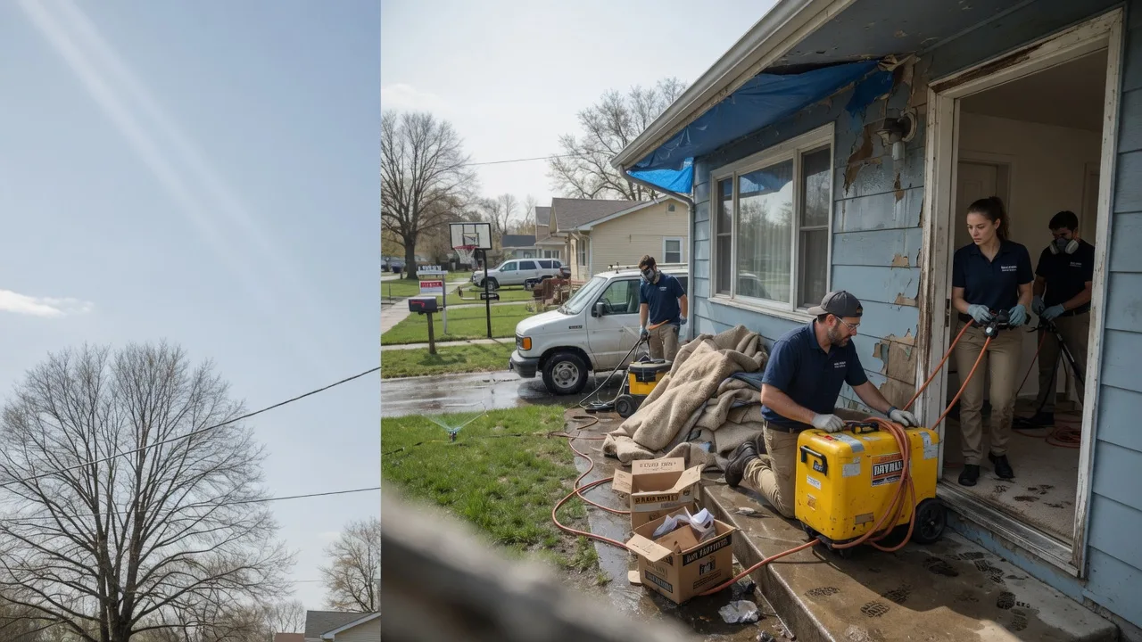 Basement Flood Cleanup in Summerfield, LA near me